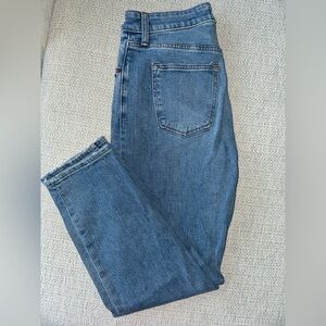 Abercrombie & Fitch Blue Straight Leg Jeans